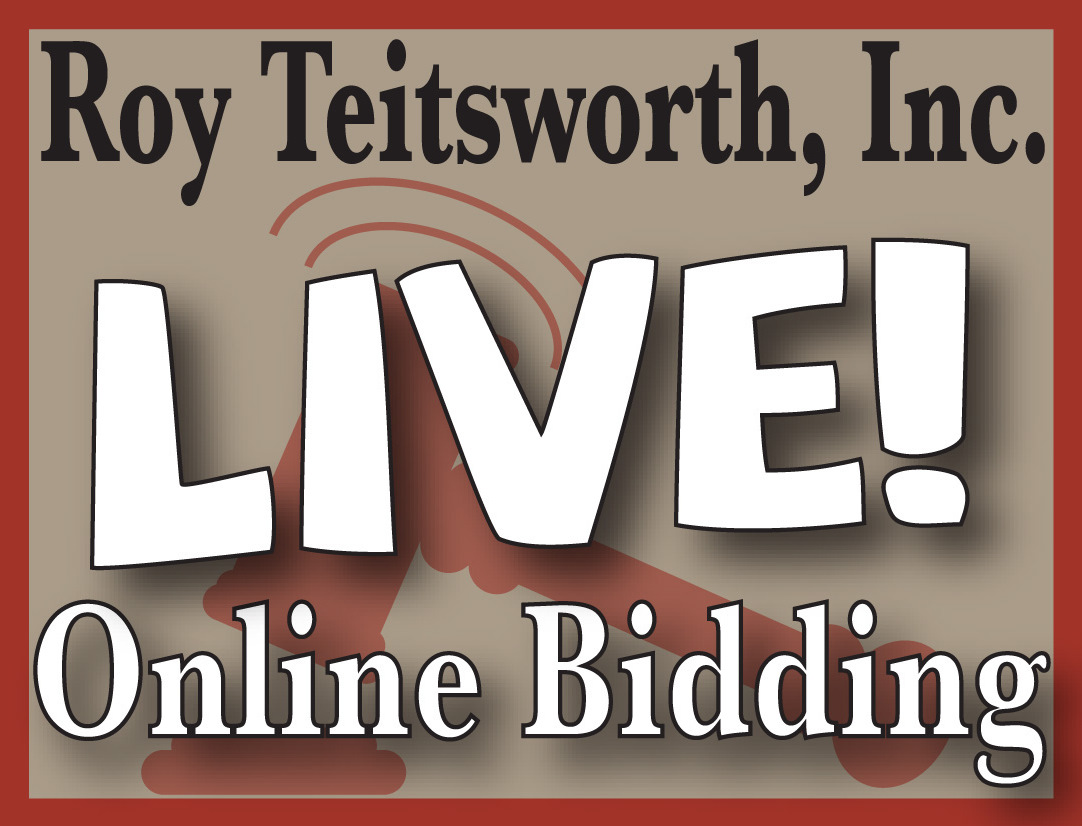 onlinebidding Roy Teitsworth Inc. Auctions and Appraisals